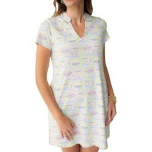 Mary Square Montauk Cabana Paradise Dress Small